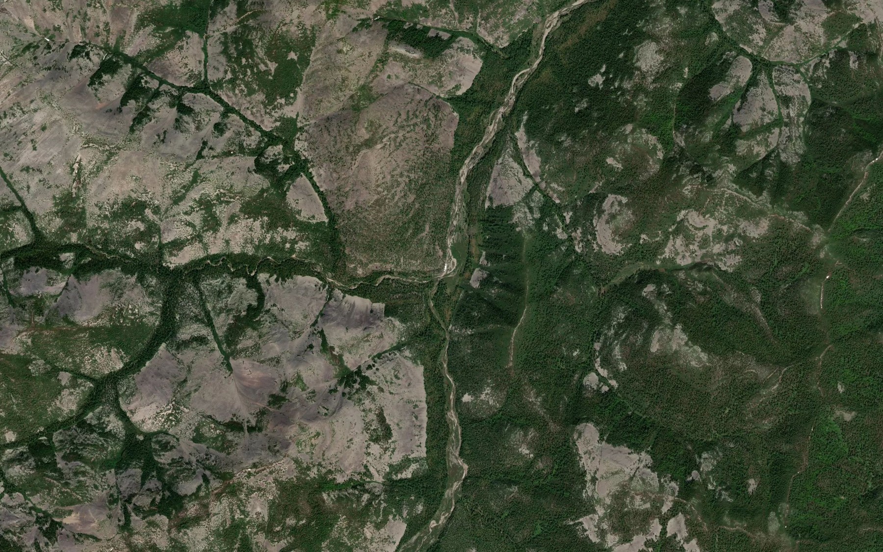 Satellite map of the Farad