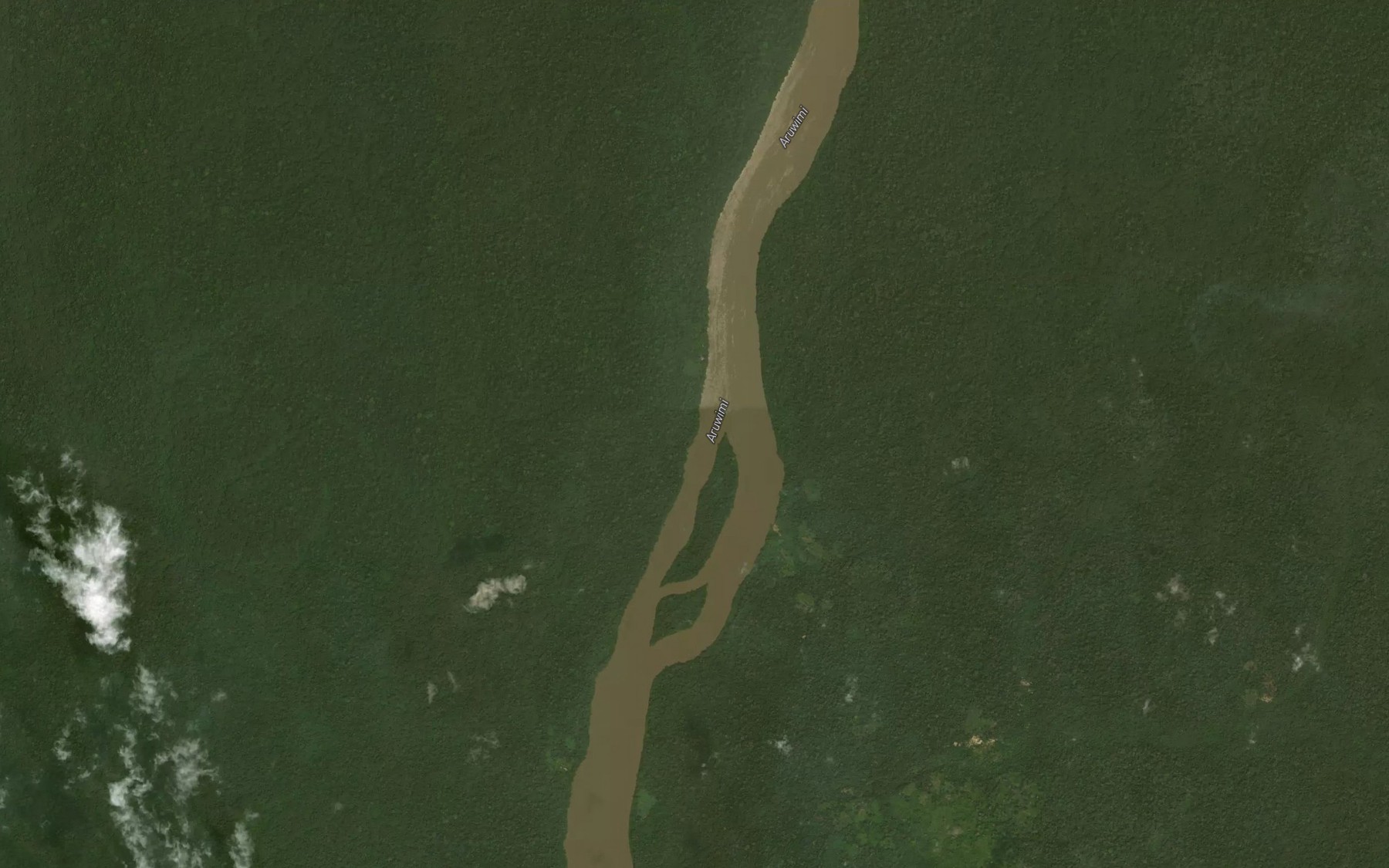 Satellite map of the Gidigidi