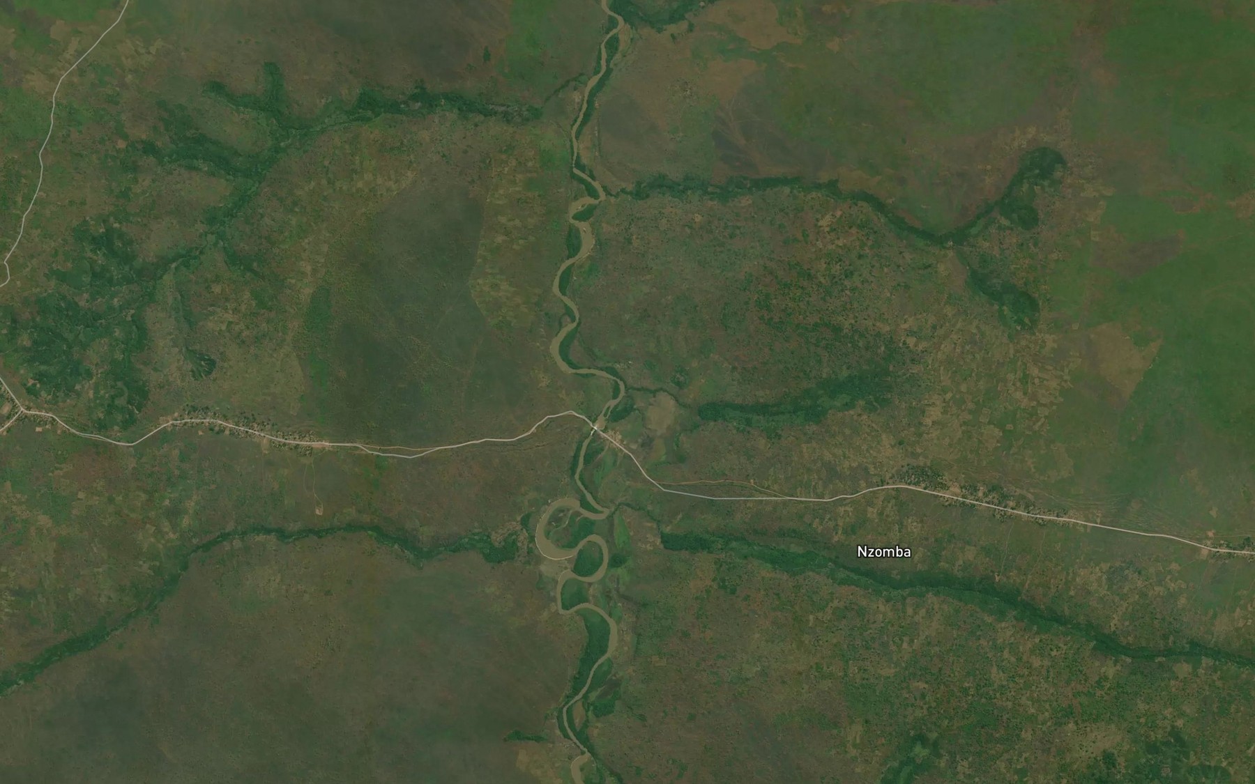 Satellite map of the Katembo