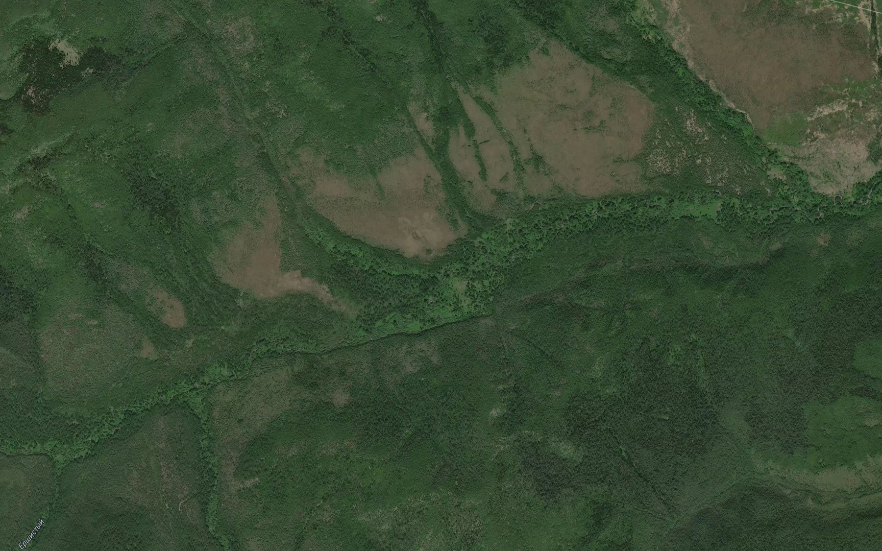 Satellite map of the Gladkiy