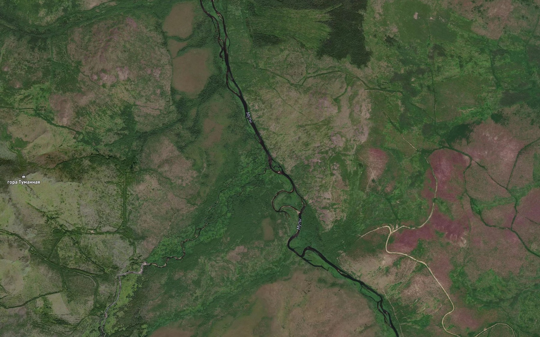 Satellite map of the Saduingra