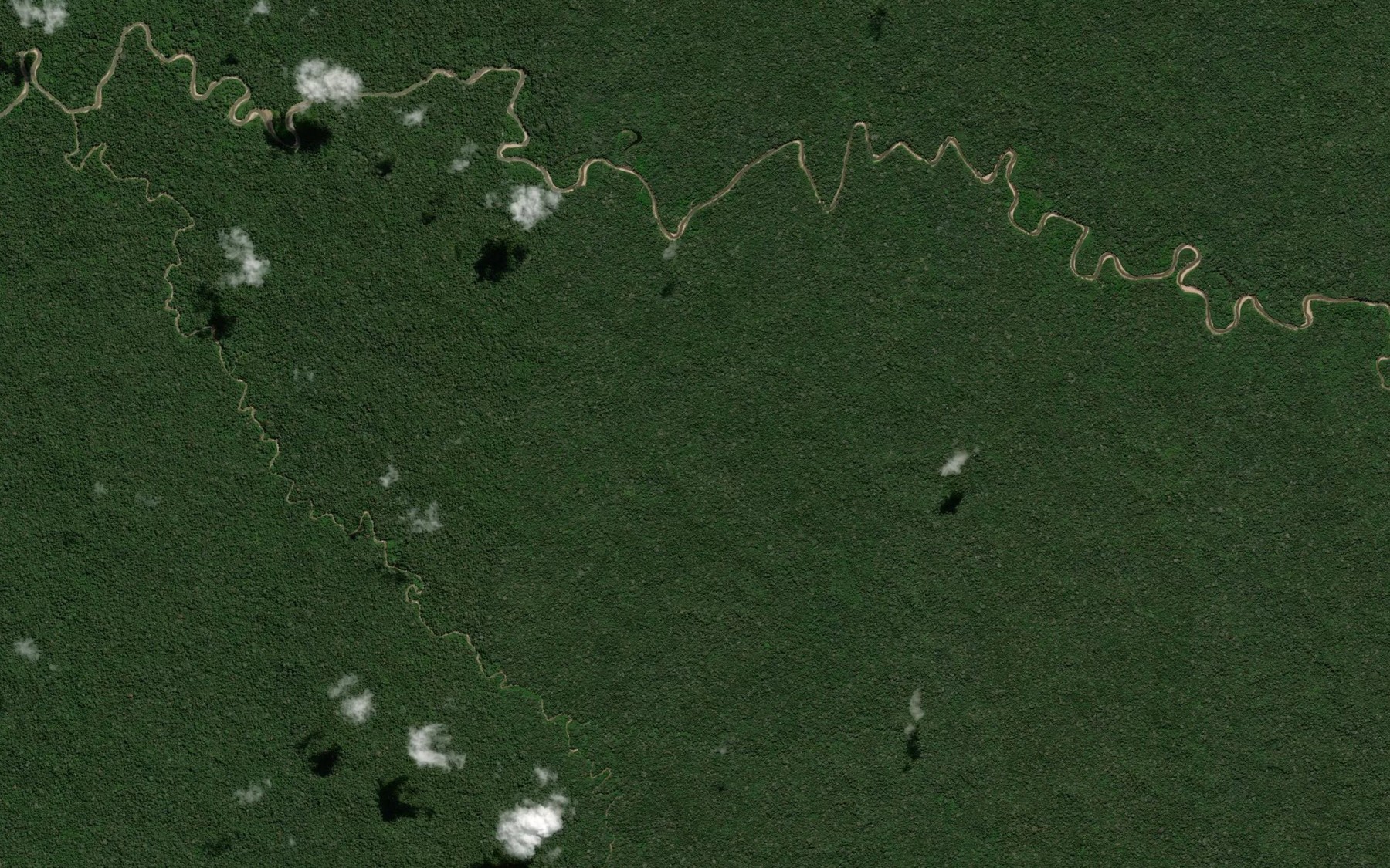Satellite map of the Achupal