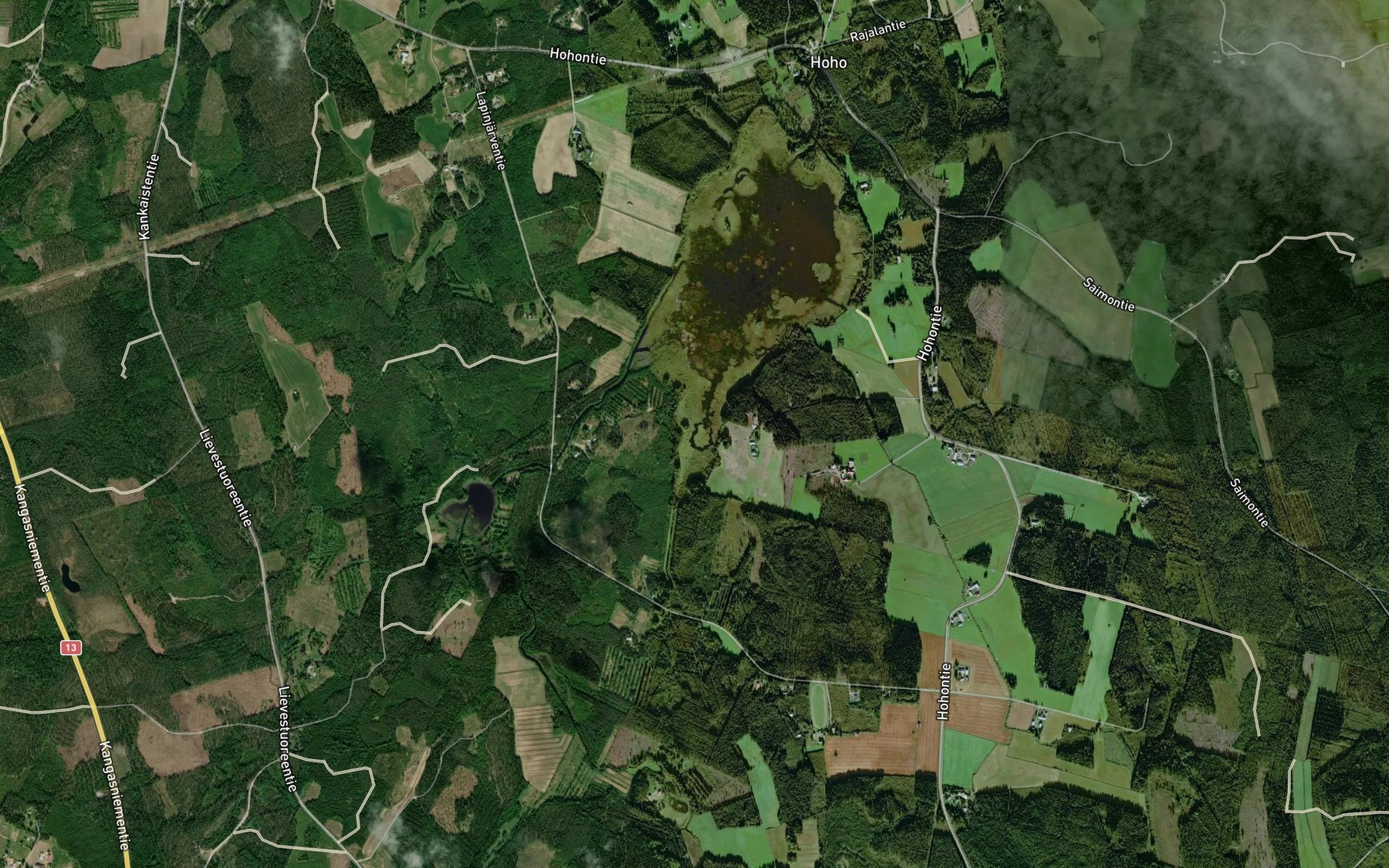 Satellite map of the Lapinlahti