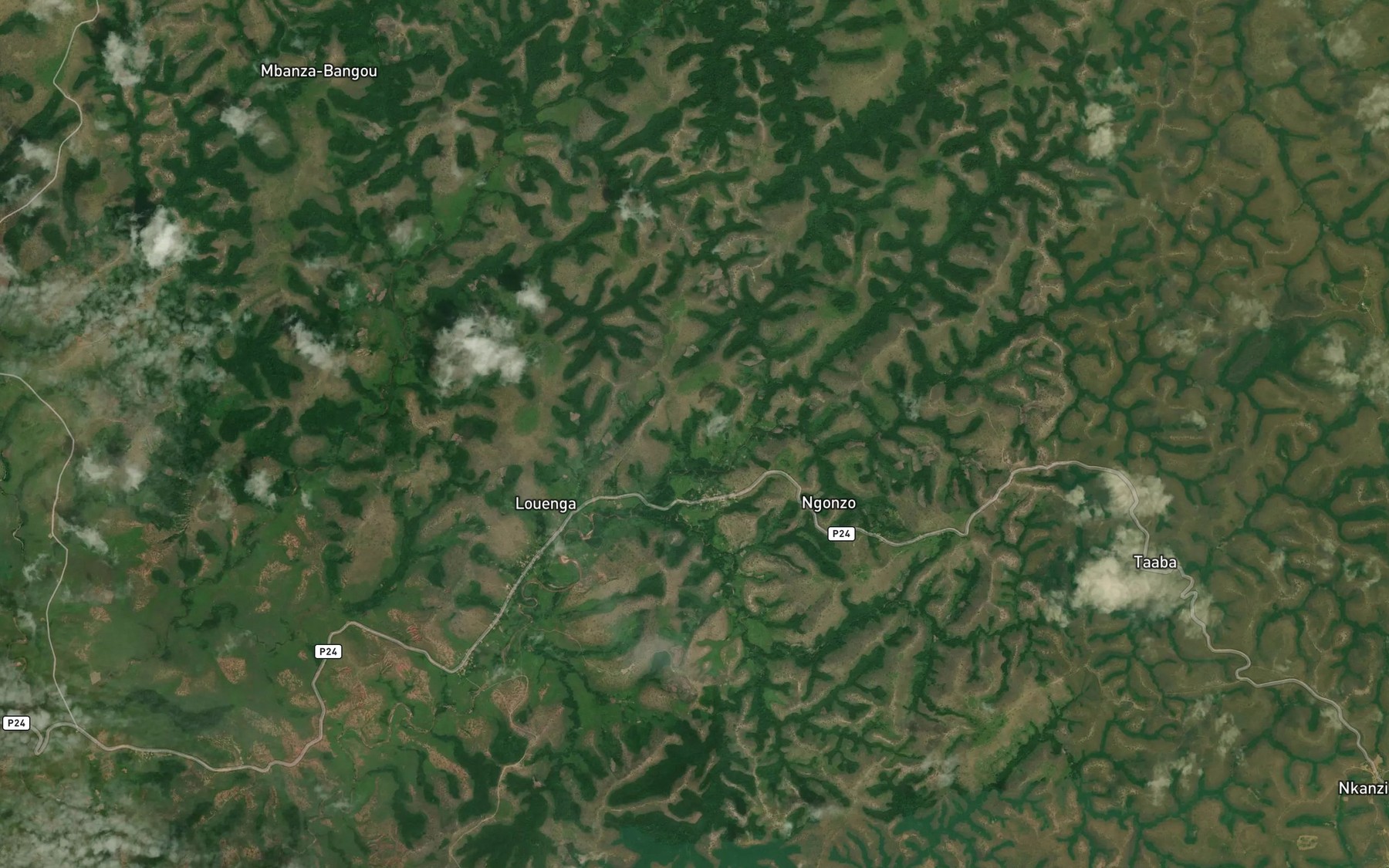 Satellite map of the Taba