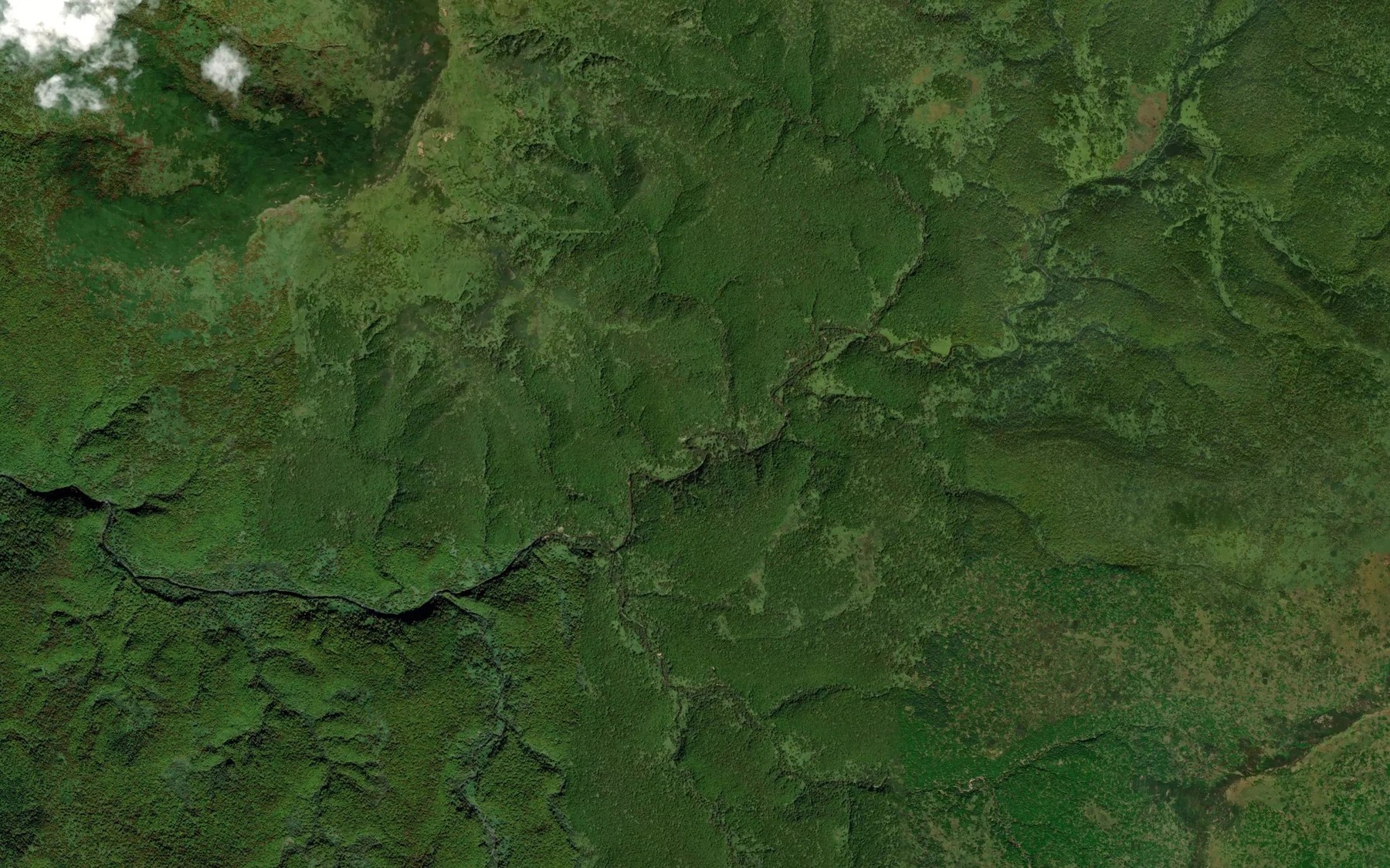 Satellite map of the Neznakomyy