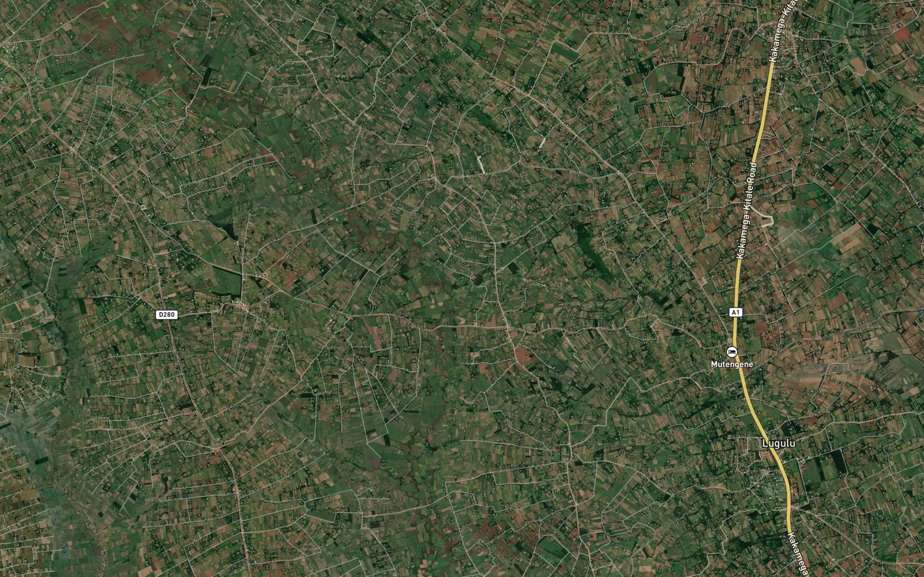 Satellite map of the Namilama