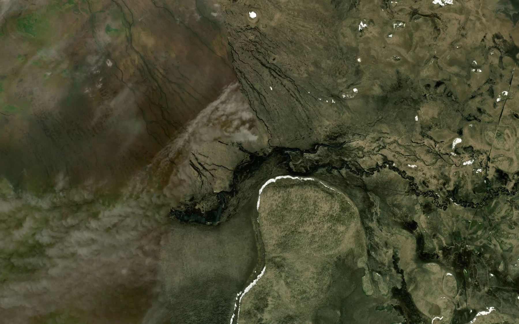 Satellite map of the Zabolochennyy