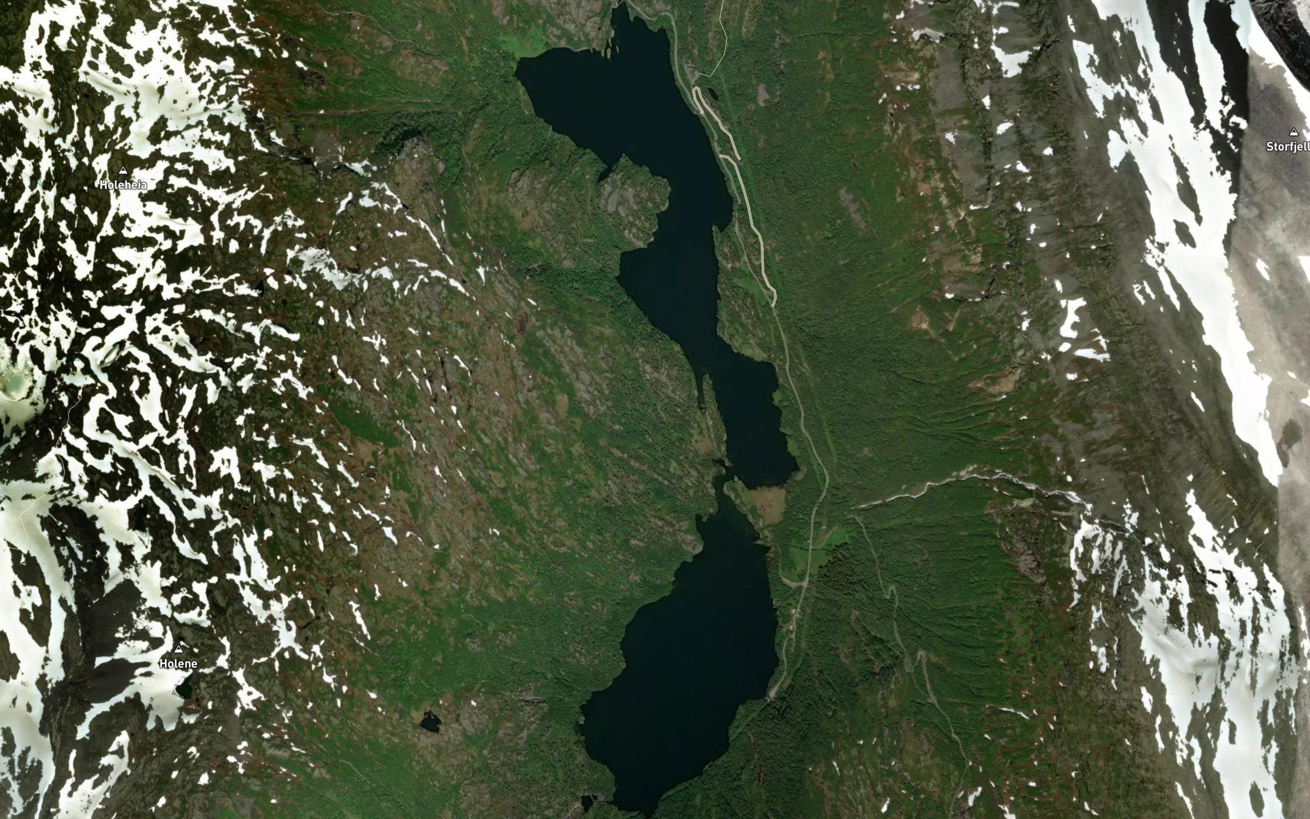 Heimste Kaldhussaetervatnet