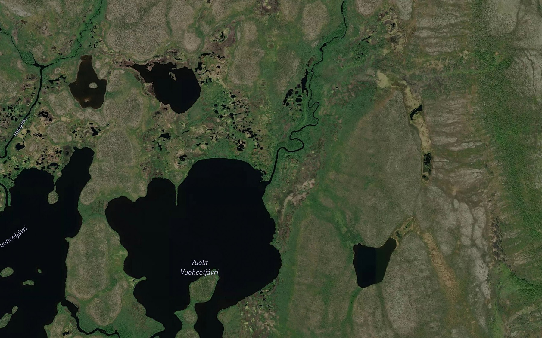 Satellite map of the Ahkkefielbma