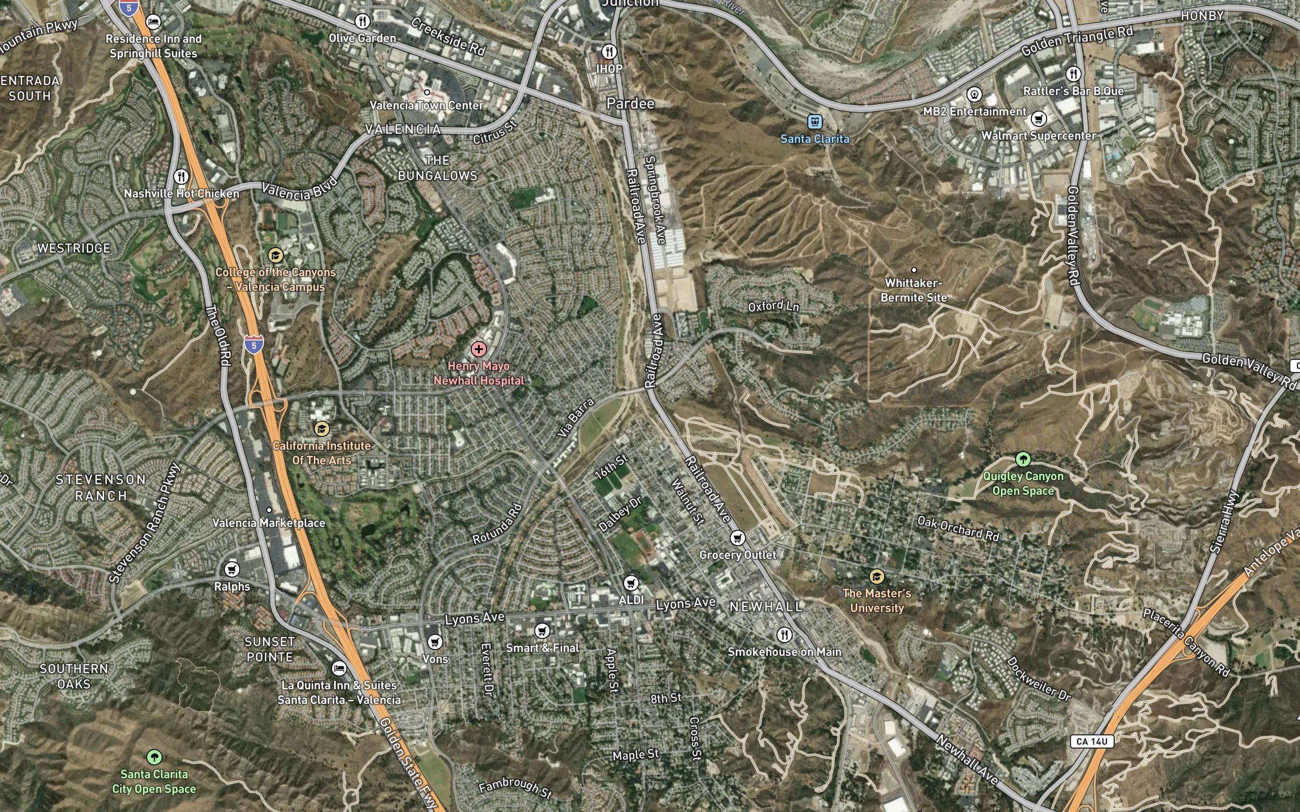 Newhall Creek