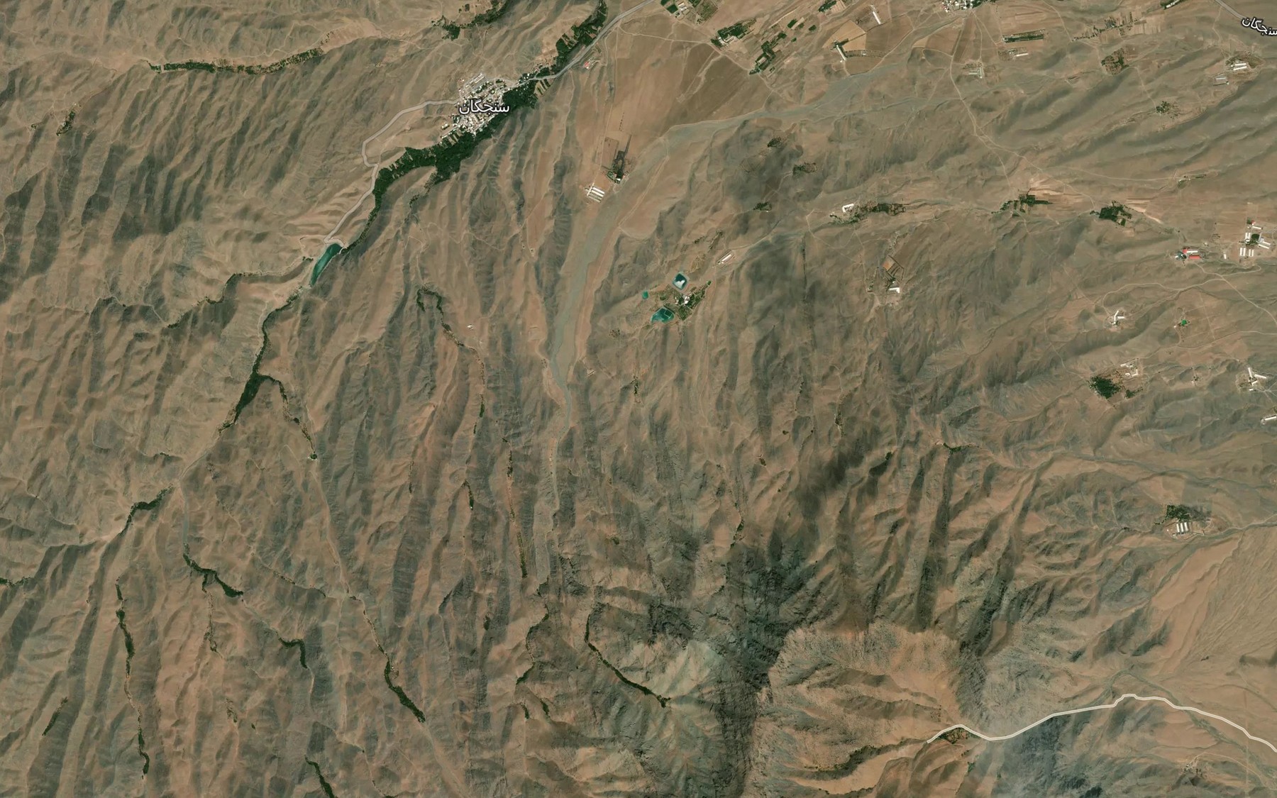 Satellite map of the Cheshmeh-ye Nayeb
