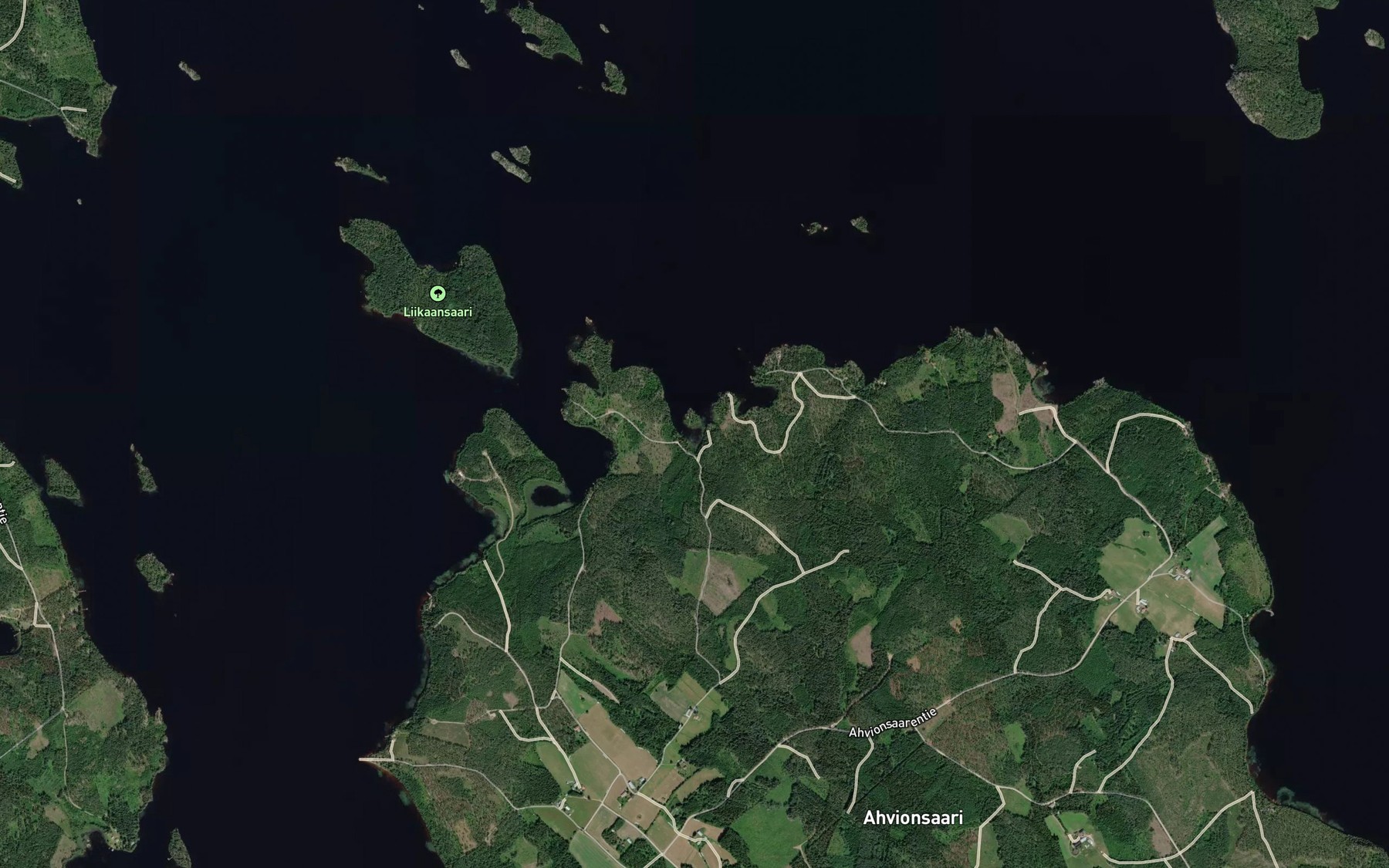 Satellite map of the Kirlahti