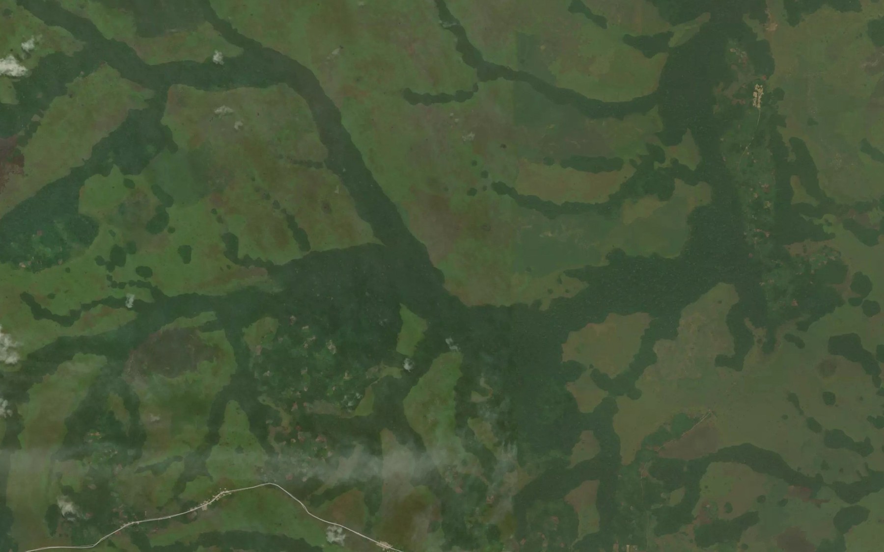 Satellite map of the Wo-Wo