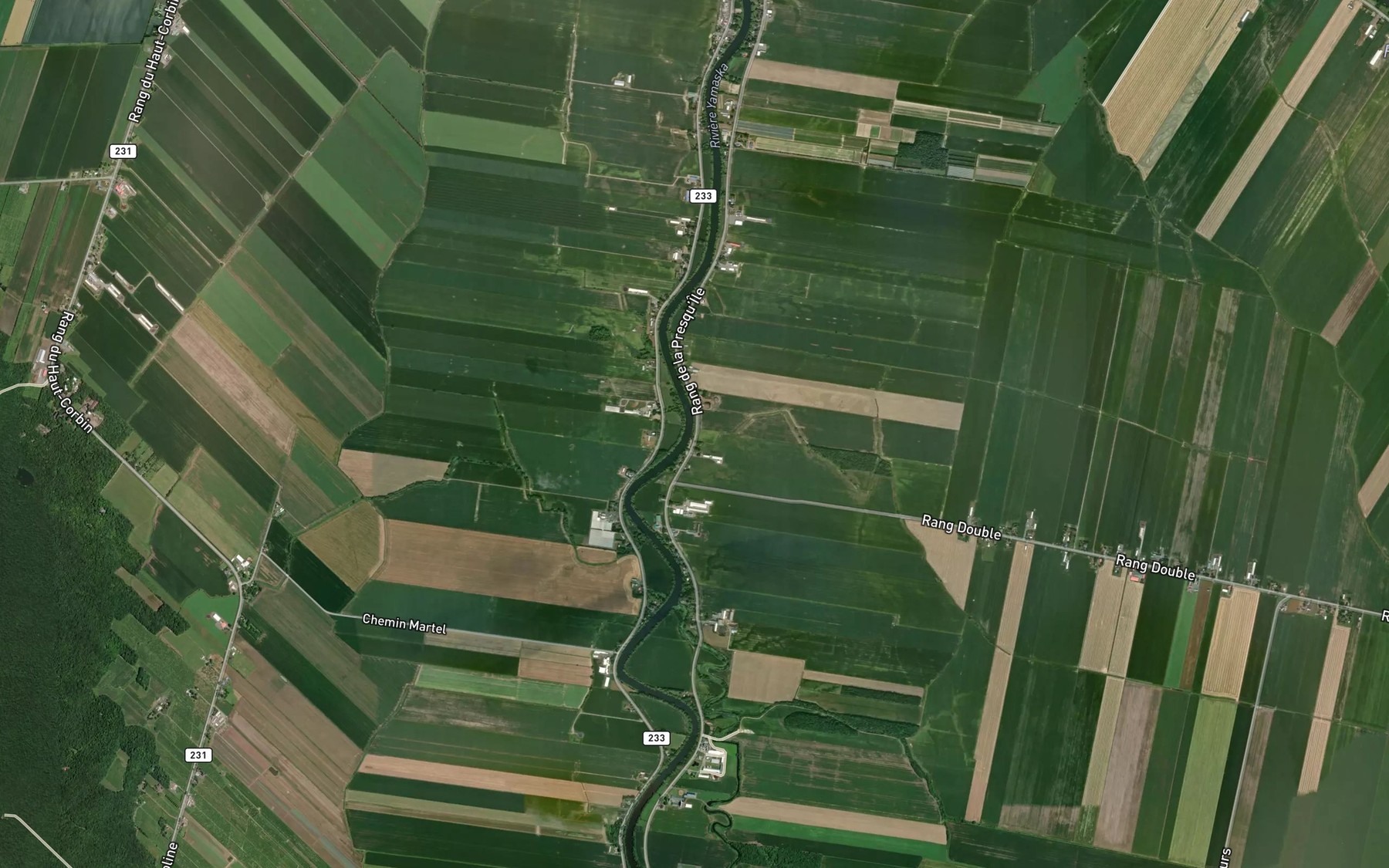 Satellite map of the Decharge des Douze