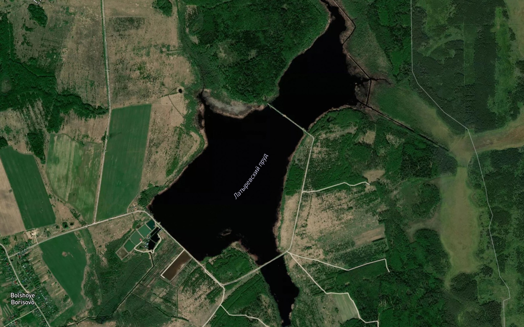 Satellite map of the Prud Latyrevskiy