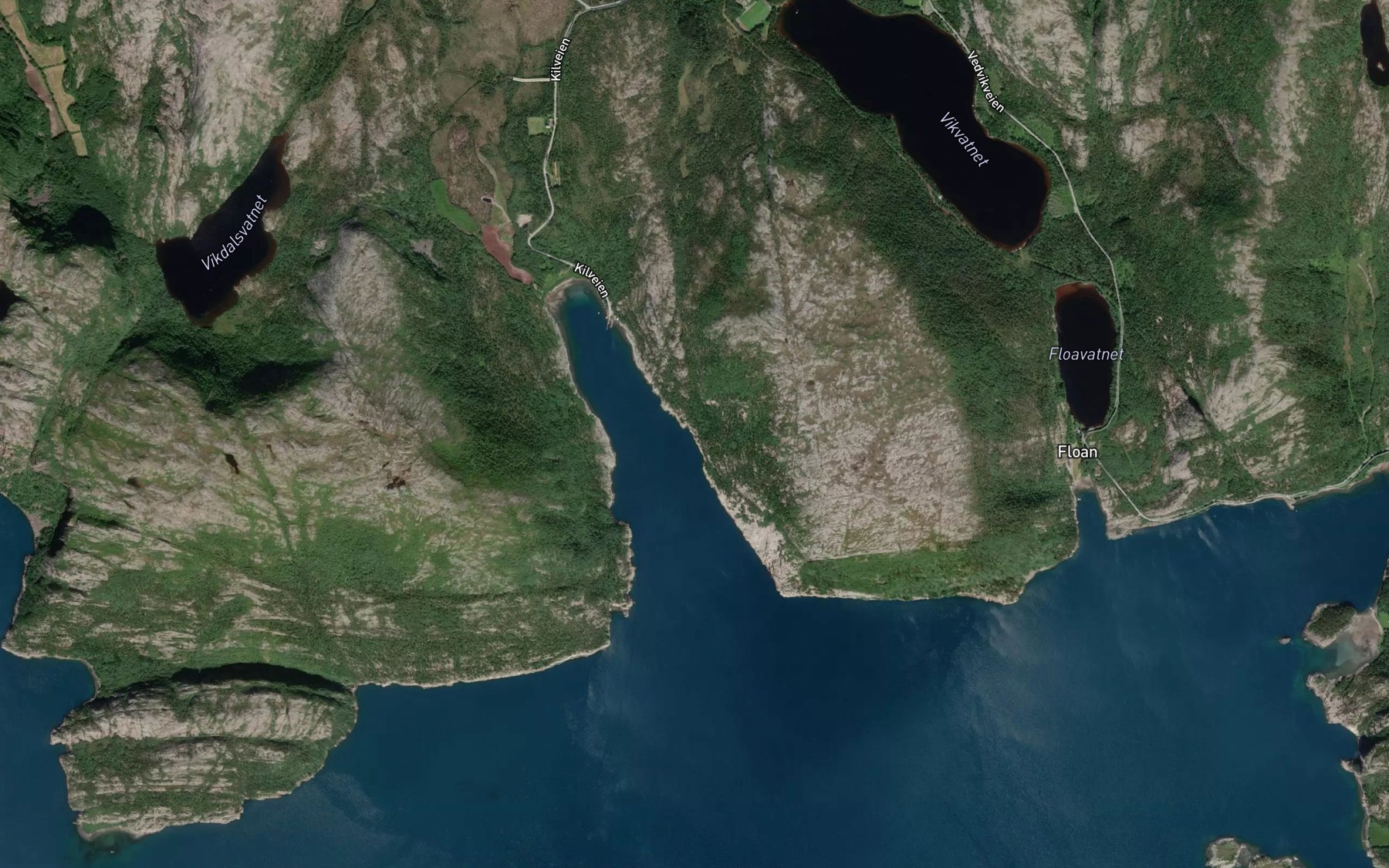Satellite map of the Salamonvika