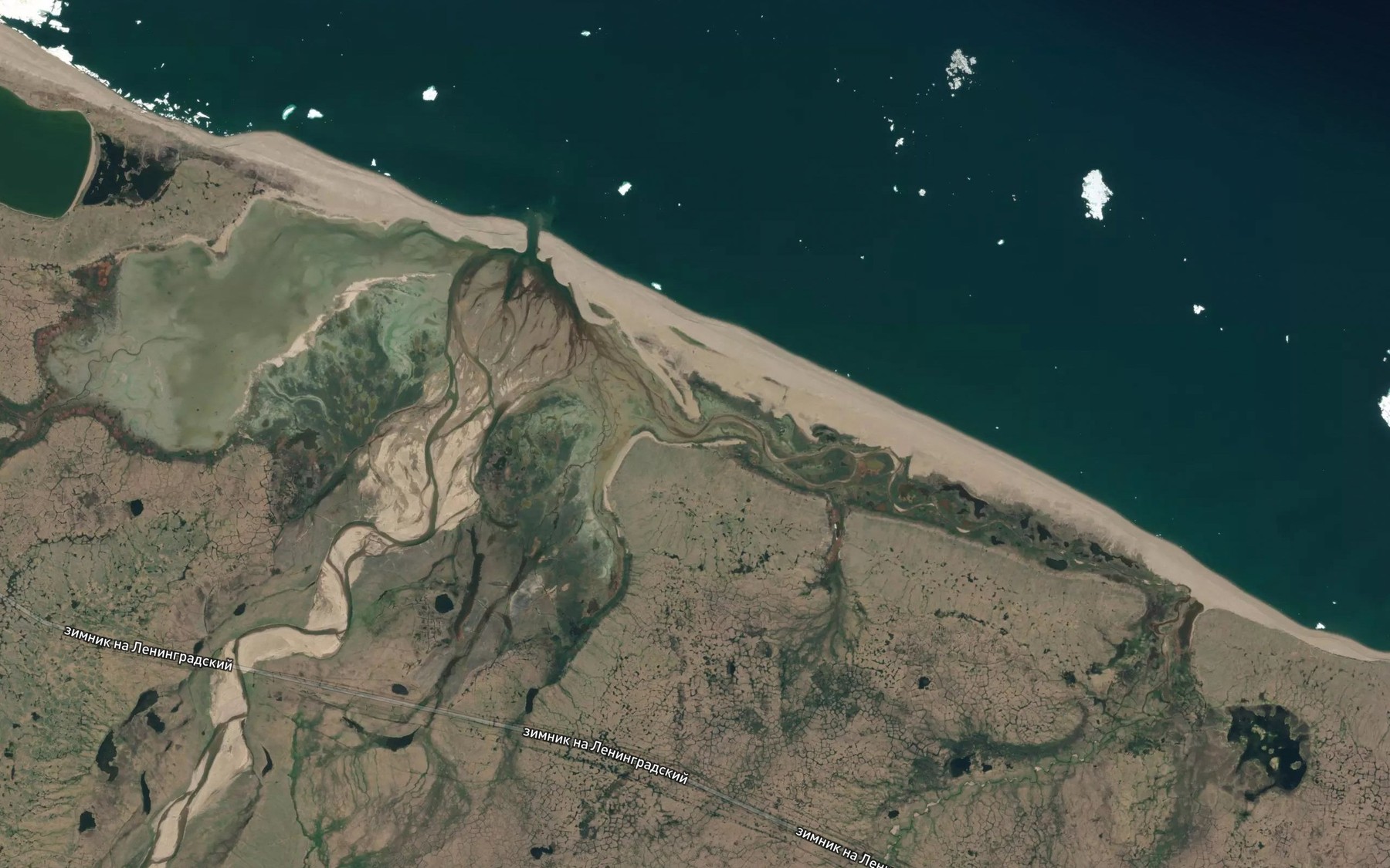 Satellite map of the Stoybishchnyy