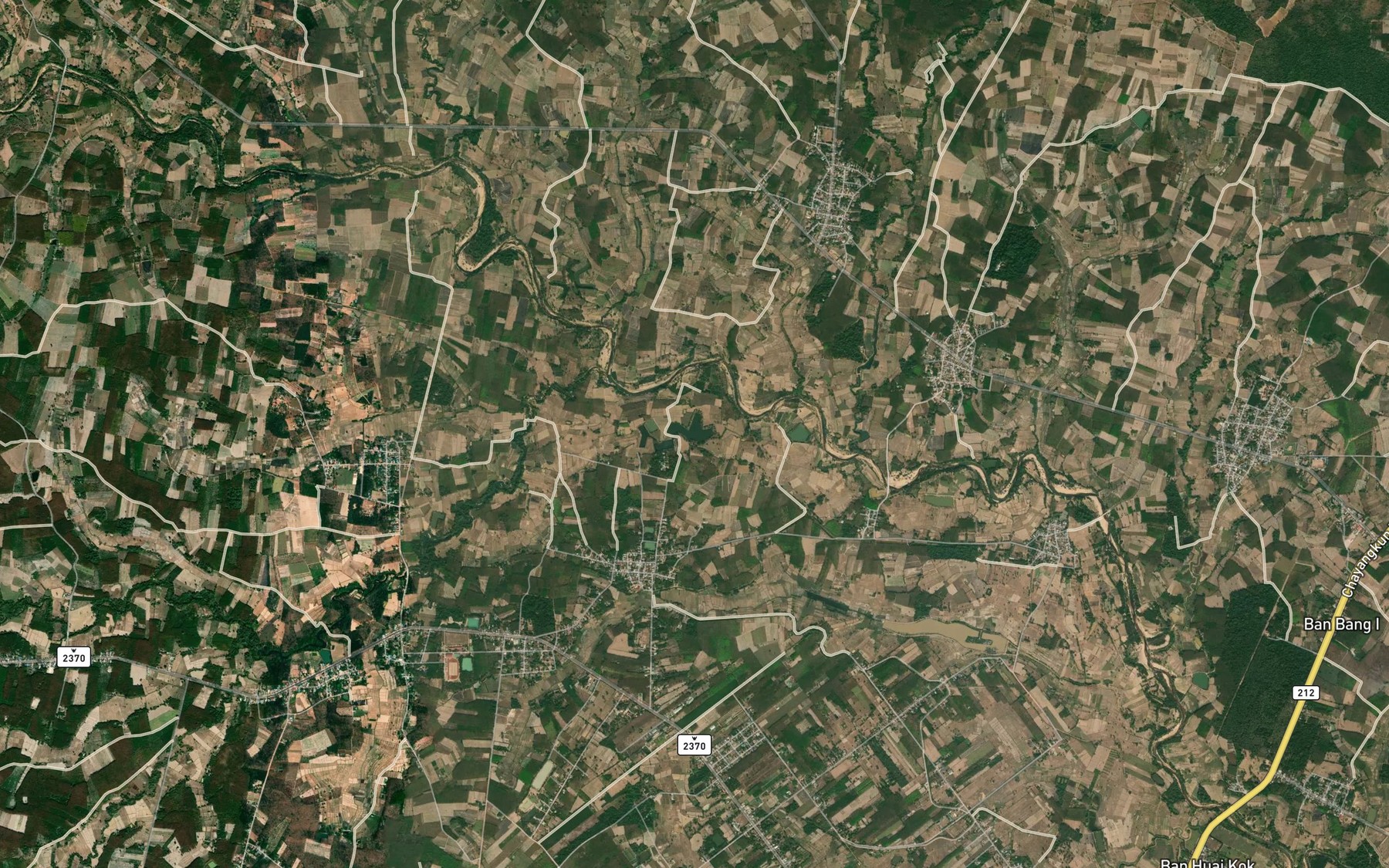 Satellite map of the Nong Khla