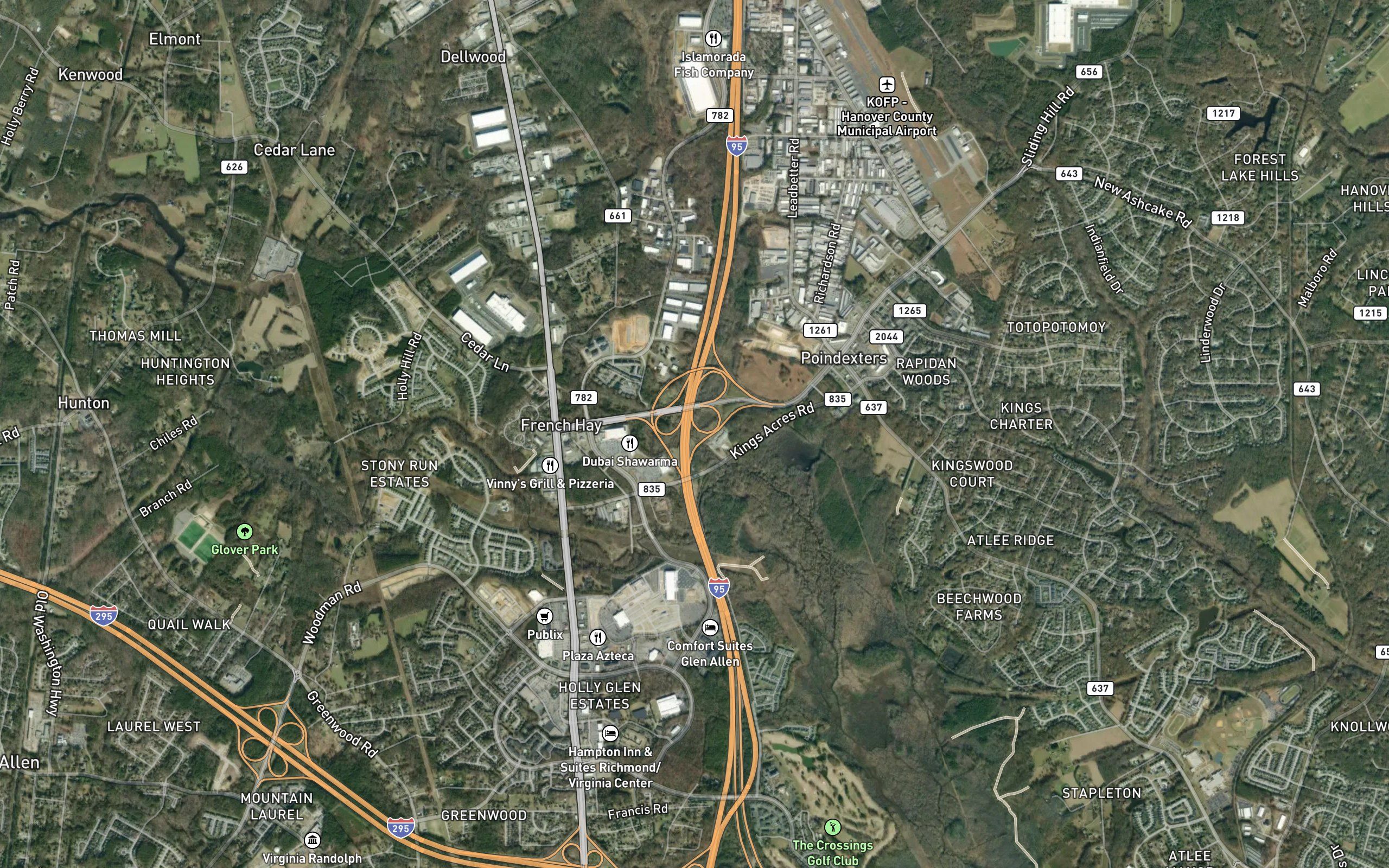 Lickinghole Creek