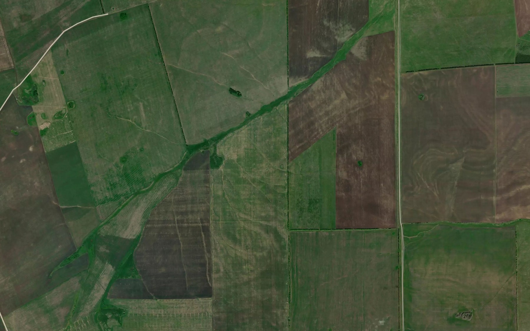 Satellite map of the Log Vinnyy
