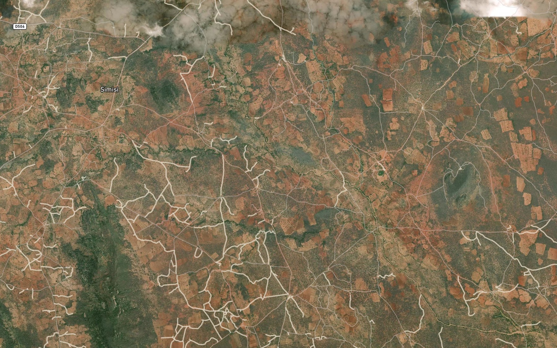 Satellite map of the Itia