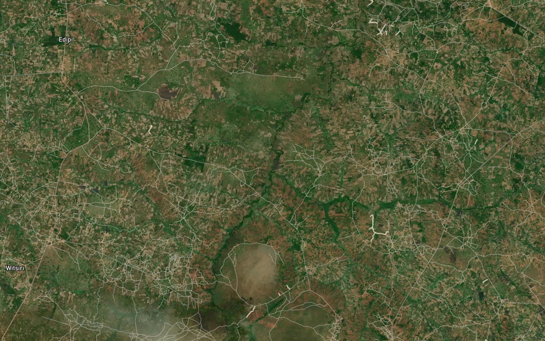 Satellite map of the Alimika