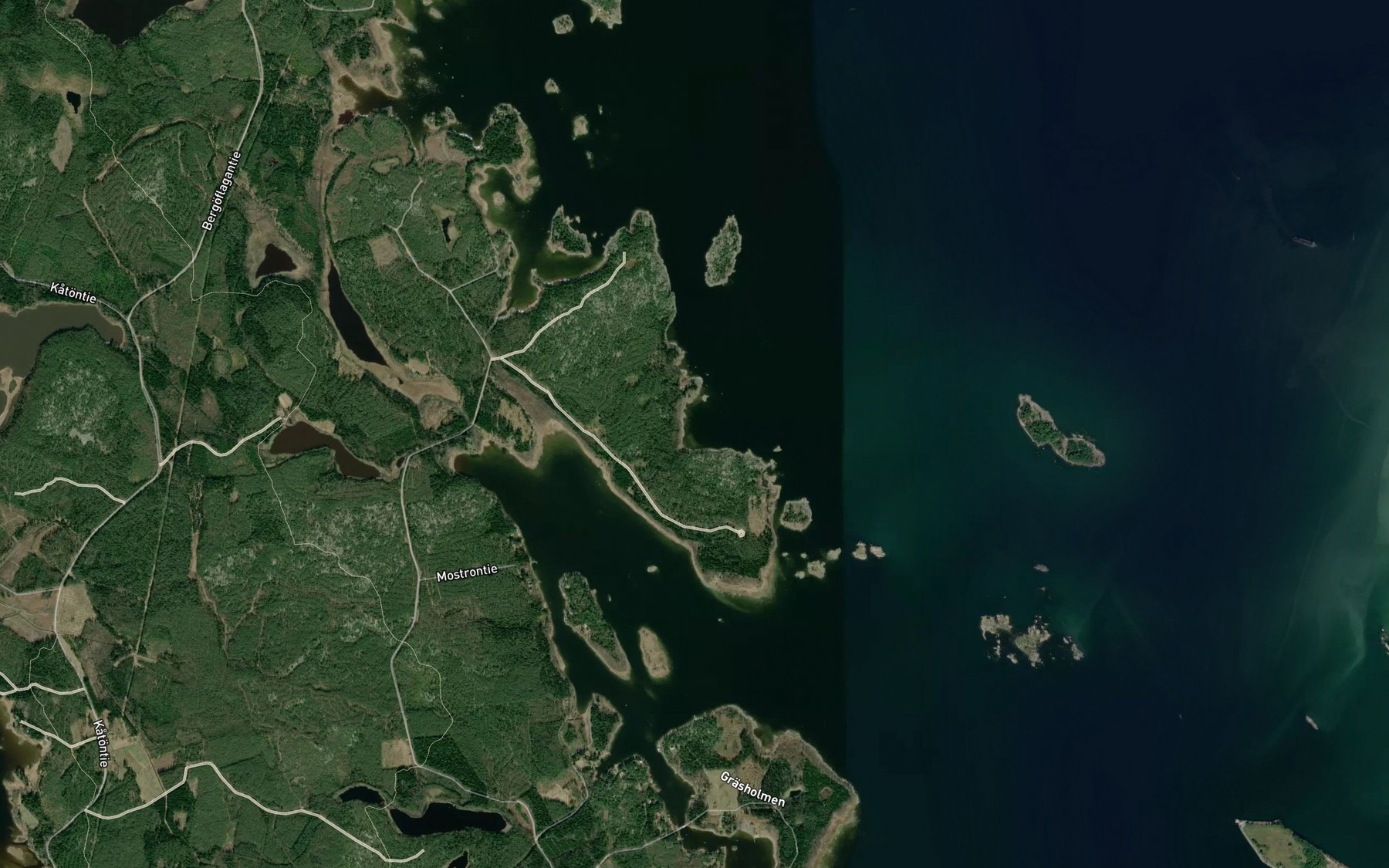 Satellite map of the Munsoehamnen