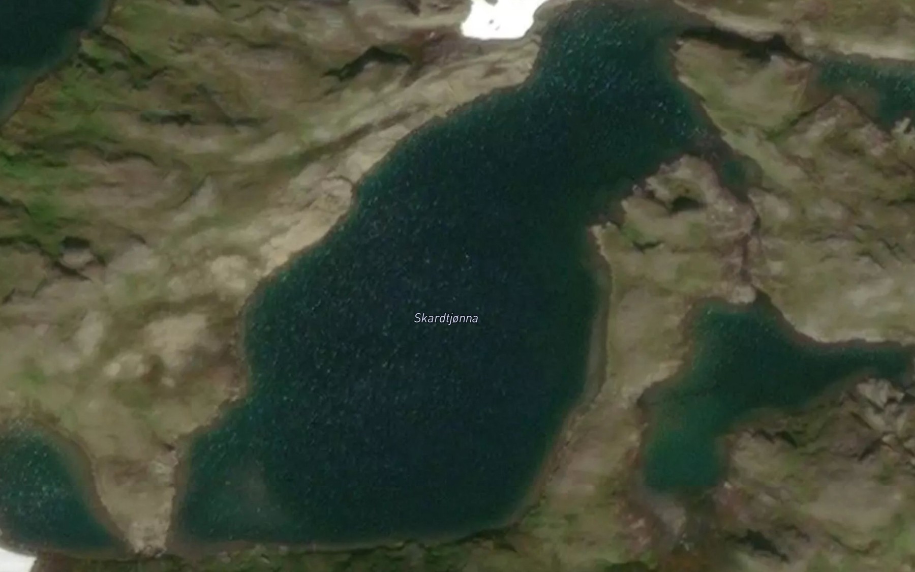 Satellite map of the Skartjonna