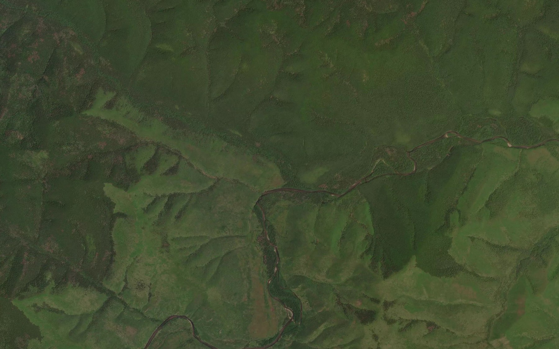 Satellite map of the Mayachnyy