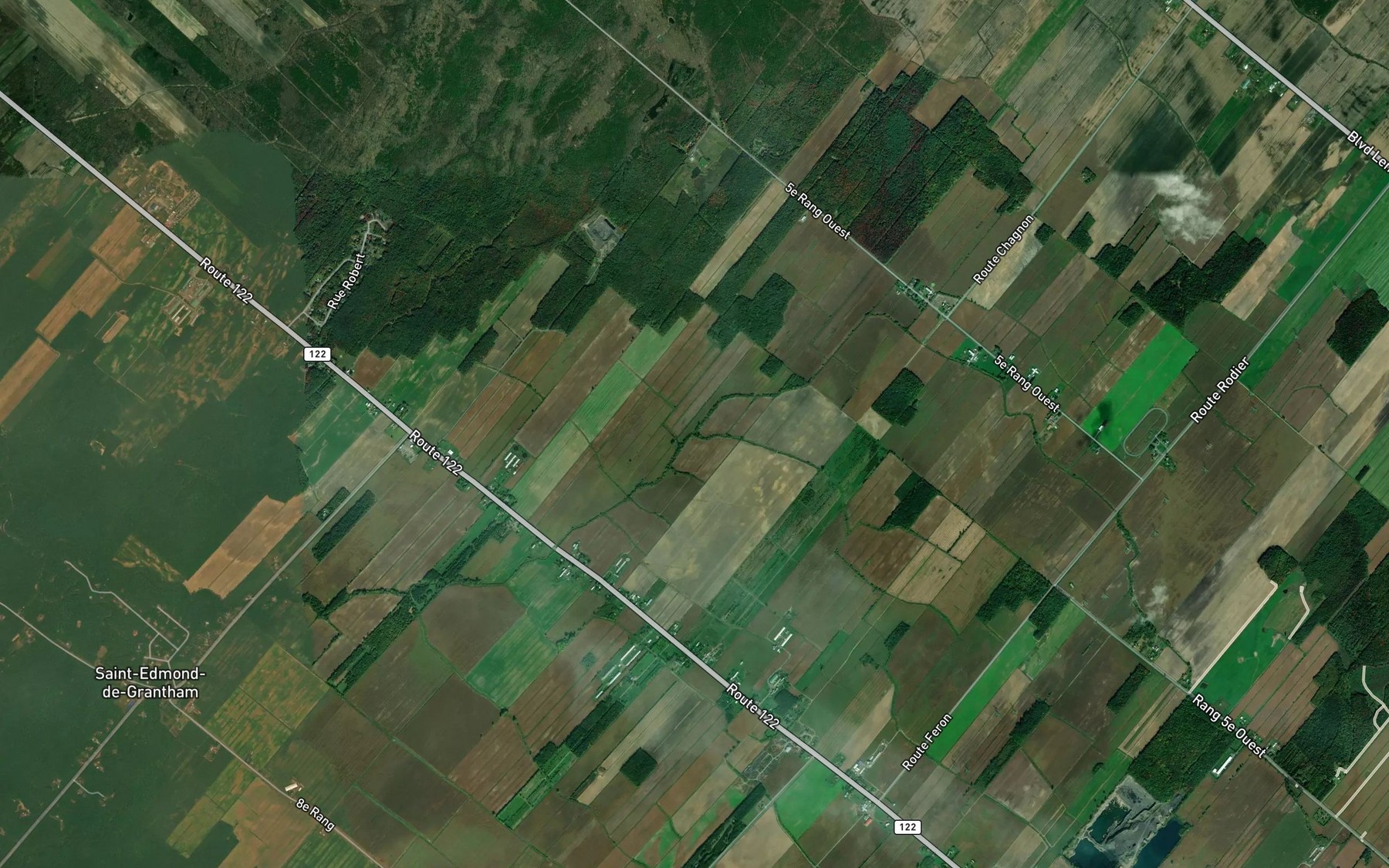Satellite map of the Decharge des Vingt