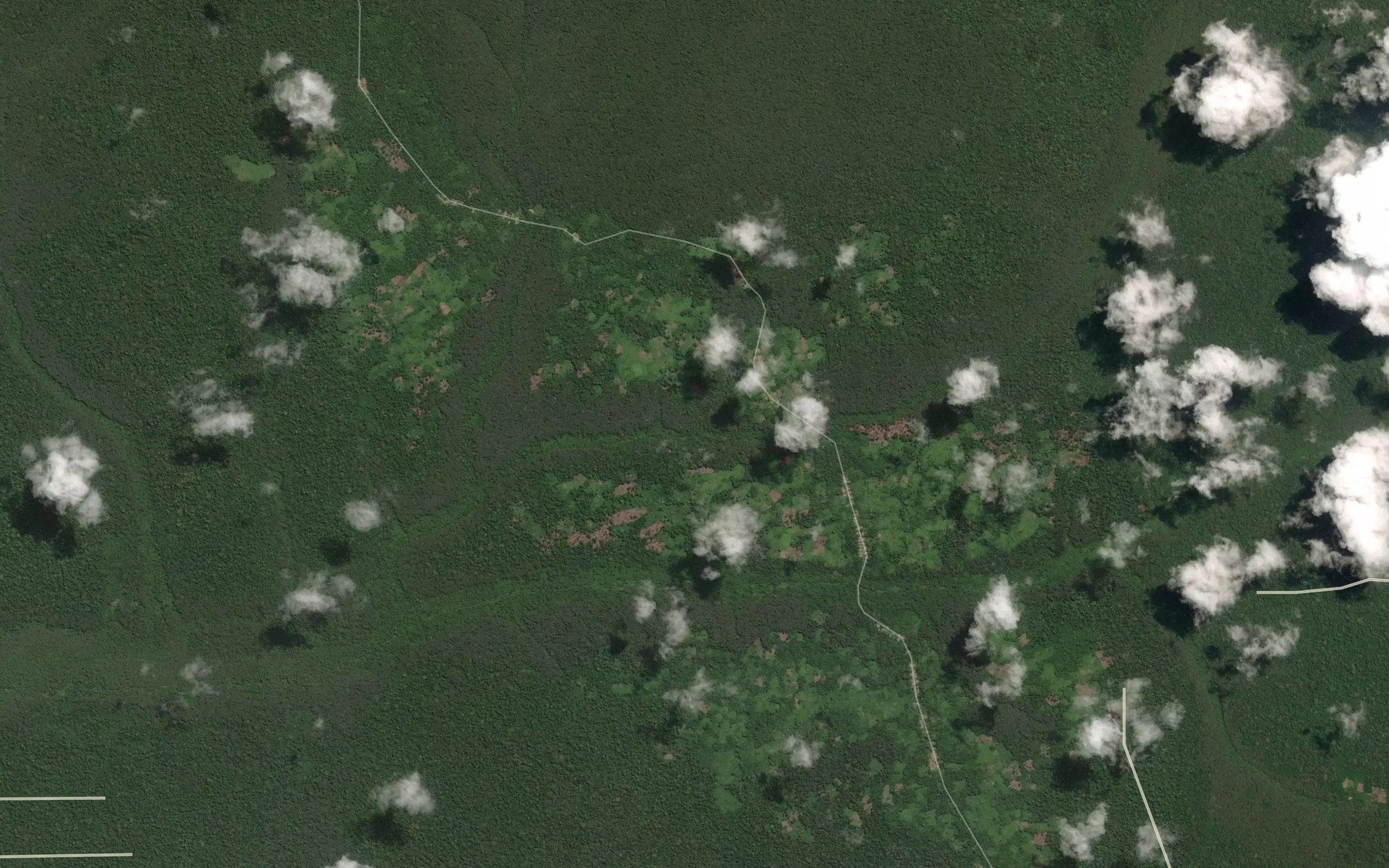 Satellite map of the Matoko