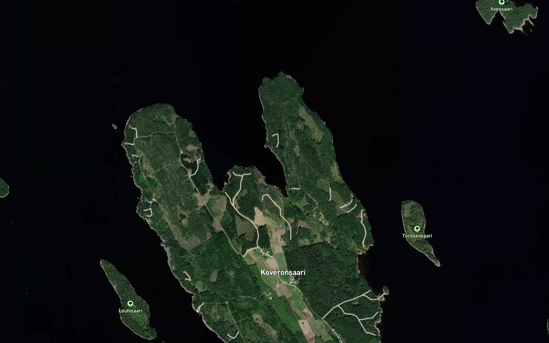 Satellite map of the Suurilahti