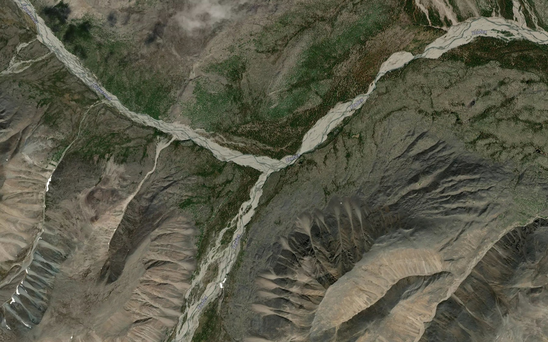 Satellite map of the Prokhodnoy