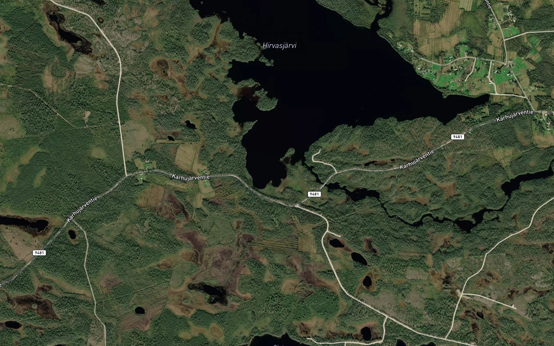Satellite map of the Niskalahti