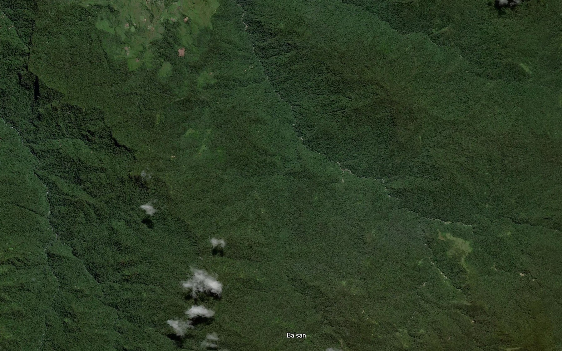 Satellite map of the Salu Pallak