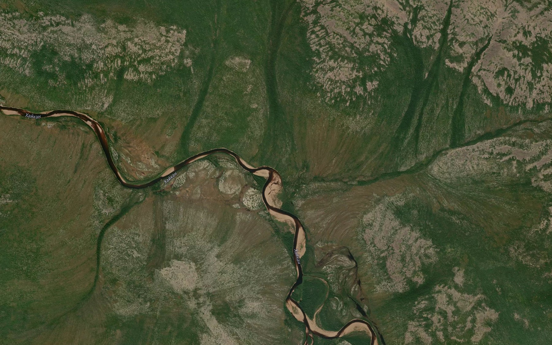 Satellite map of the Lurikan-Makit