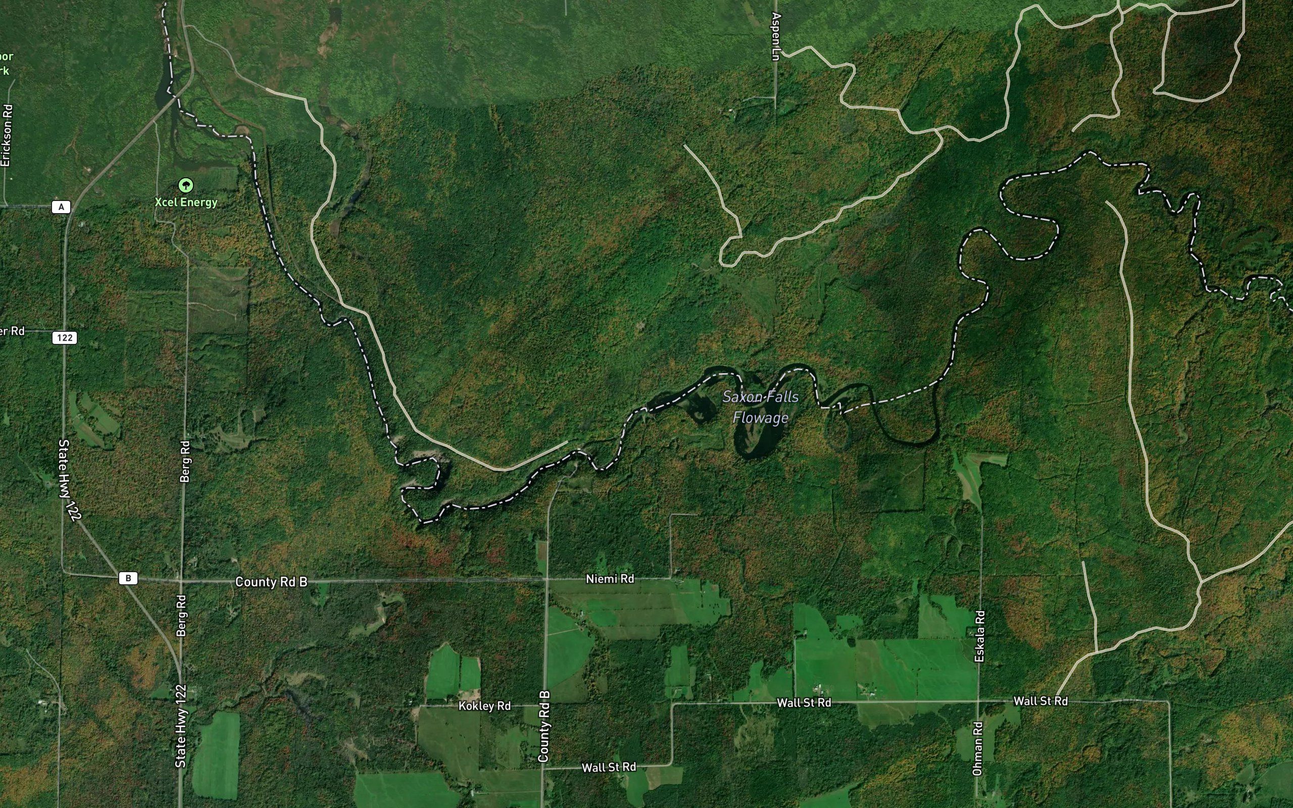 Saxon Falls Flowage