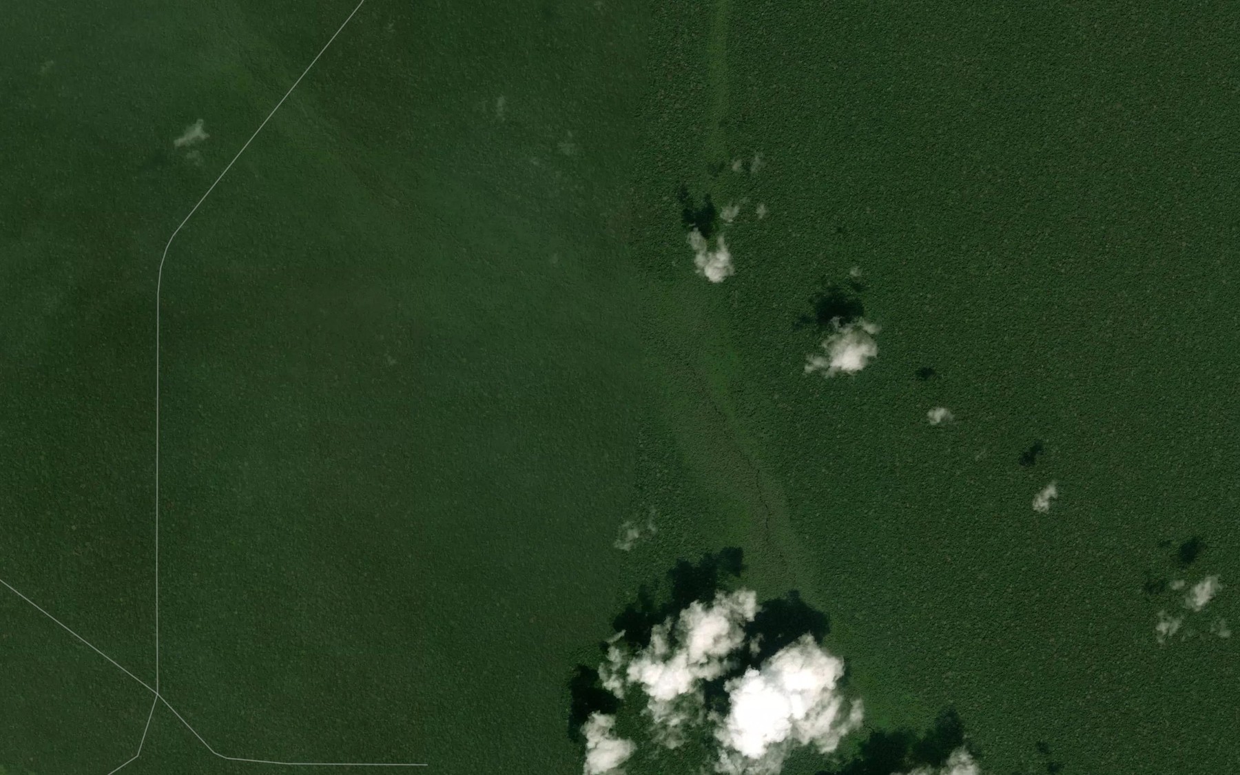 Satellite map of the Mouali