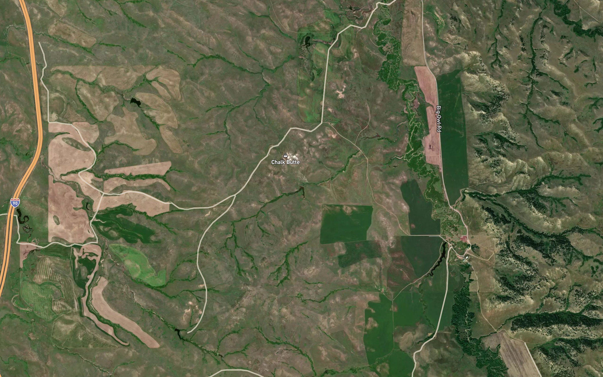 Chalk Butte Reservoir