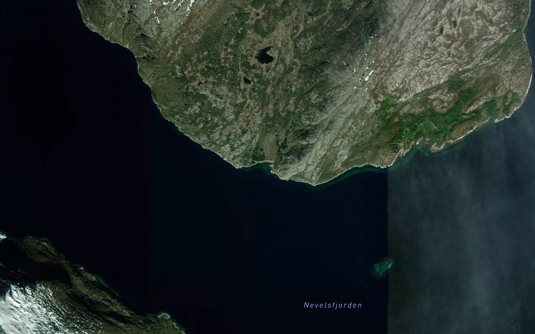 Satellite map of the Movika