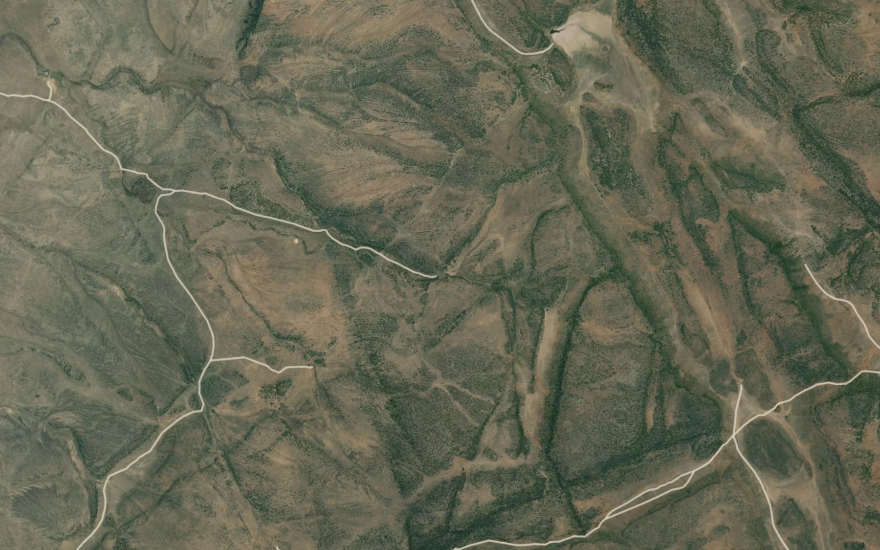 Satellite map of the Island Reservoir