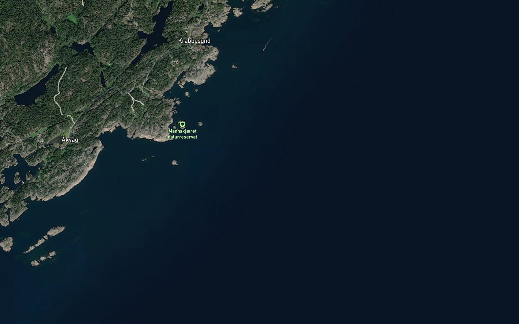 Satellite map of the Sildegrunnen