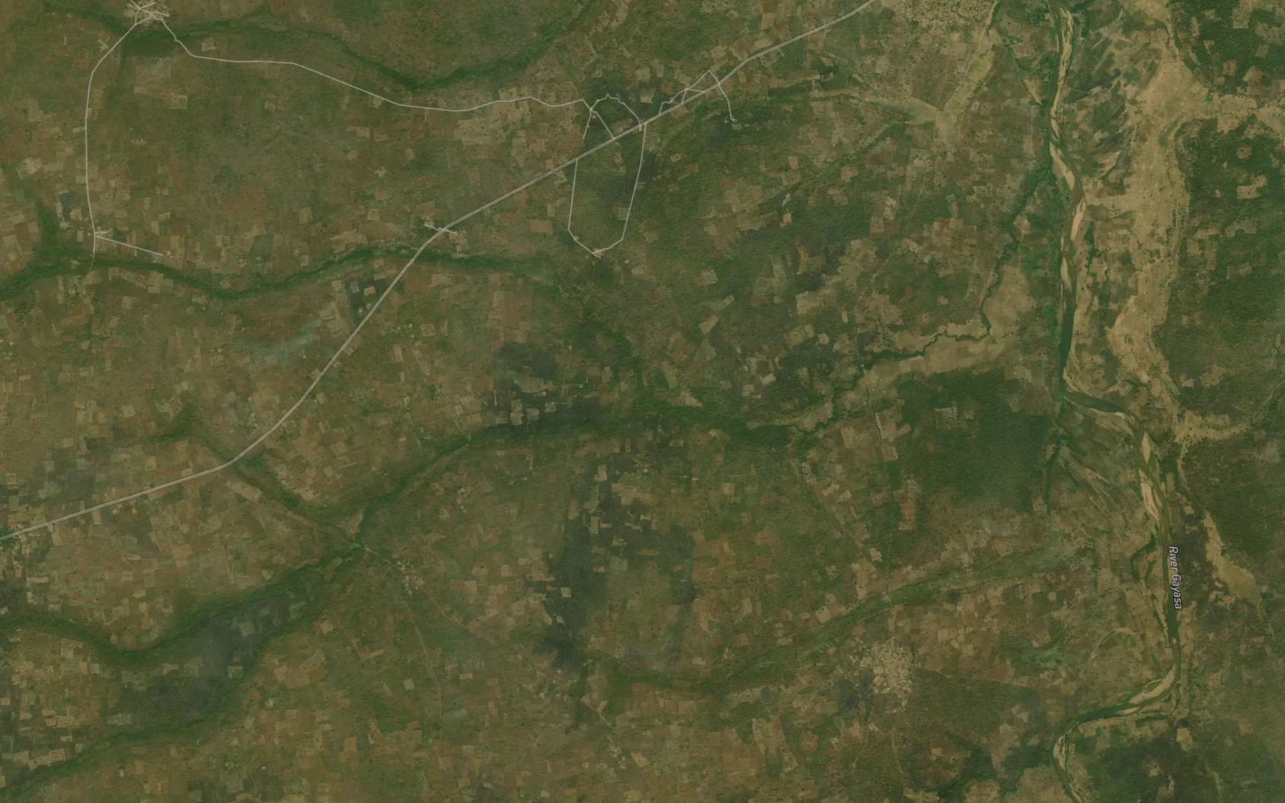 Satellite map of the River Dajim