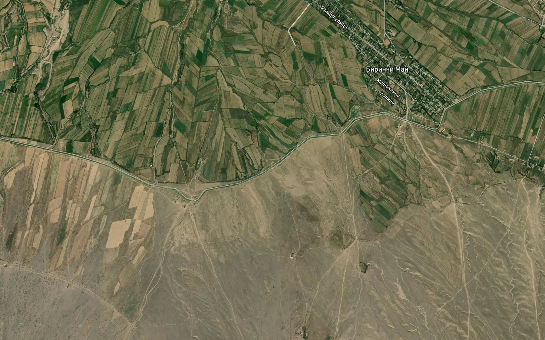 Satellite map of the Tashty