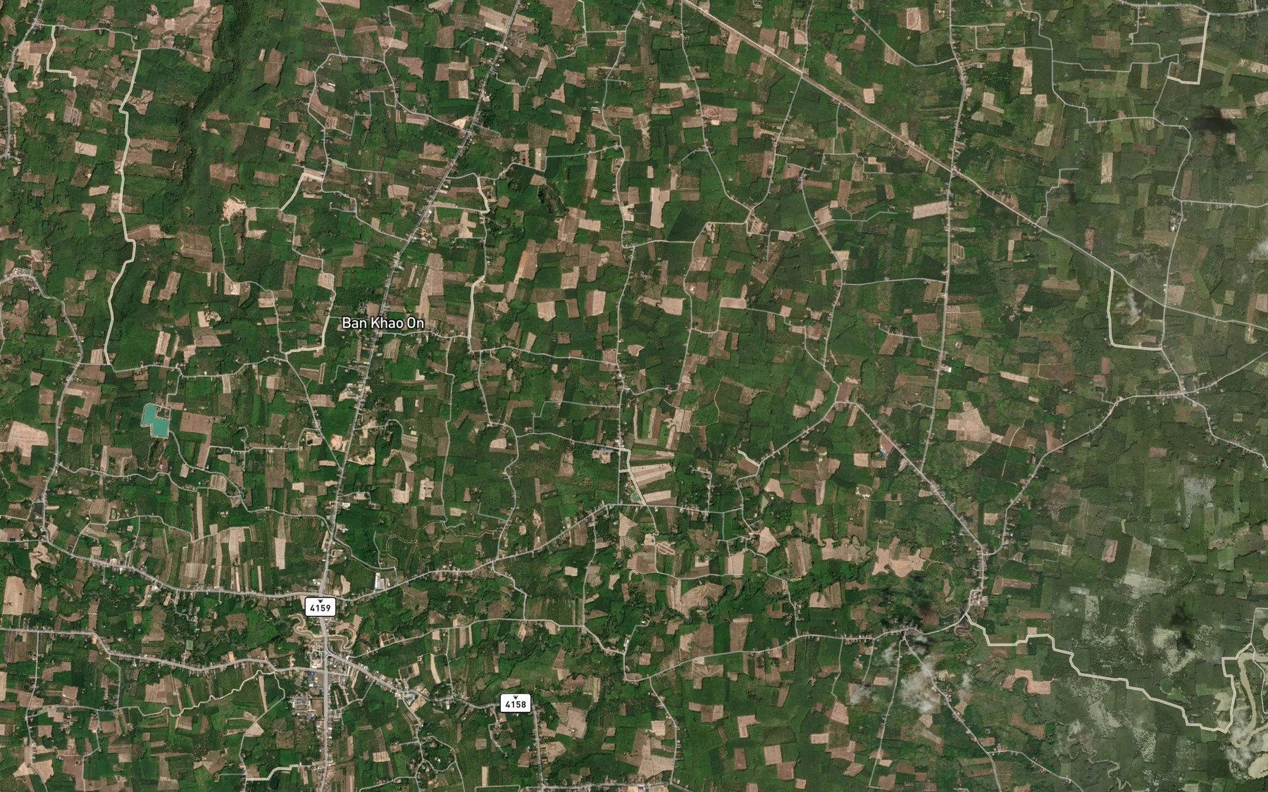 Satellite map of the Huai Sai Khao