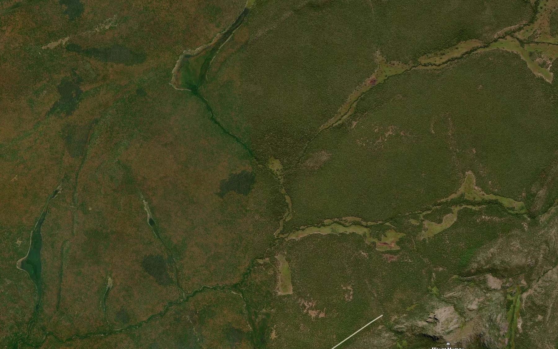 Satellite map of the Kapata