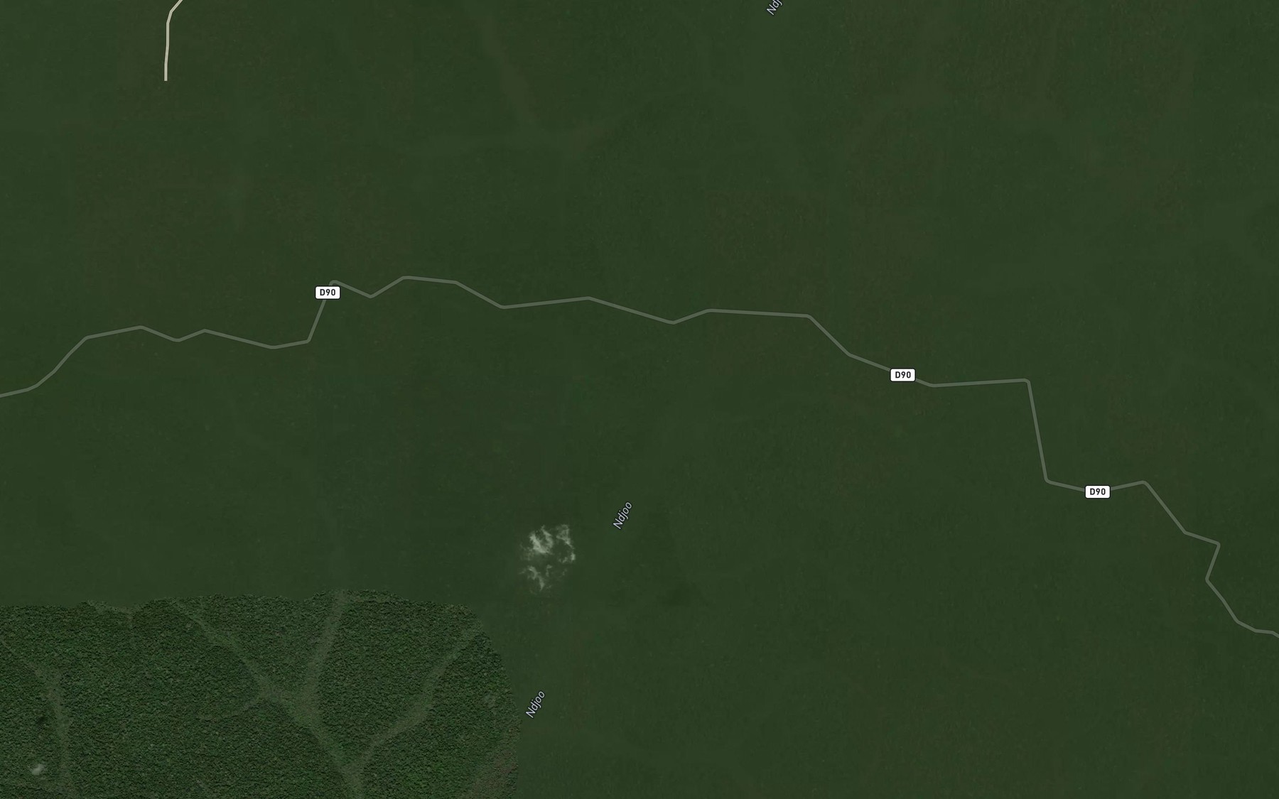 Satellite map of the Mwasou