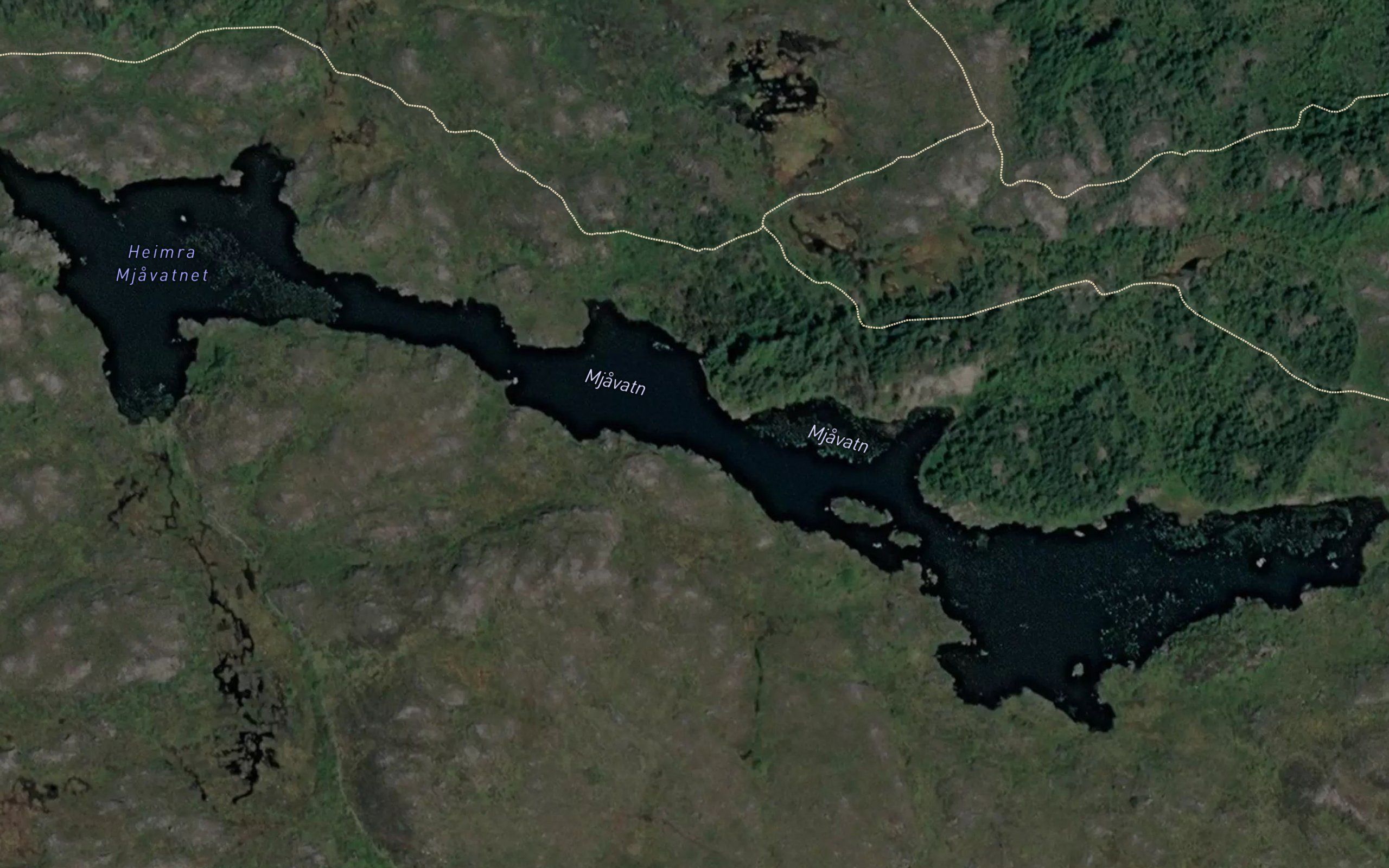 Mjavatnet,heimra