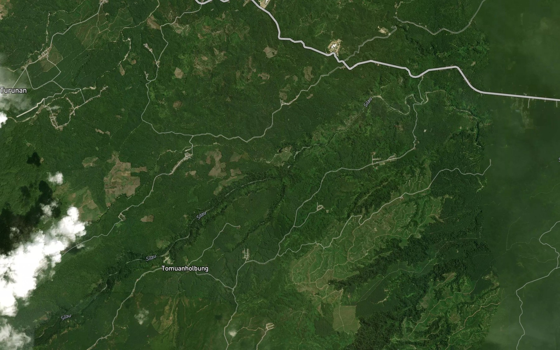 Satellite map of the Aek Silagunon