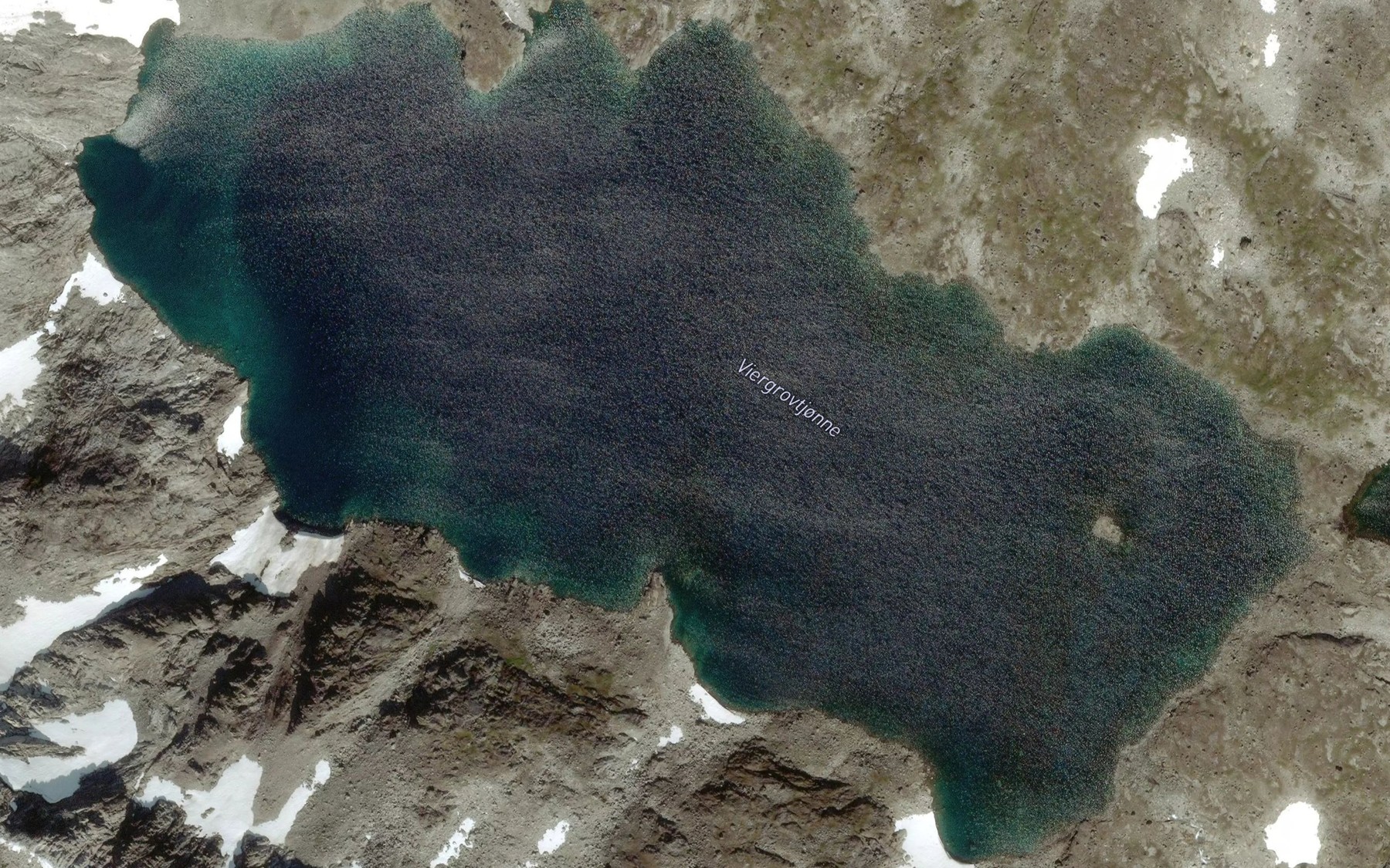 Satellite map of the Viergrovtjorni